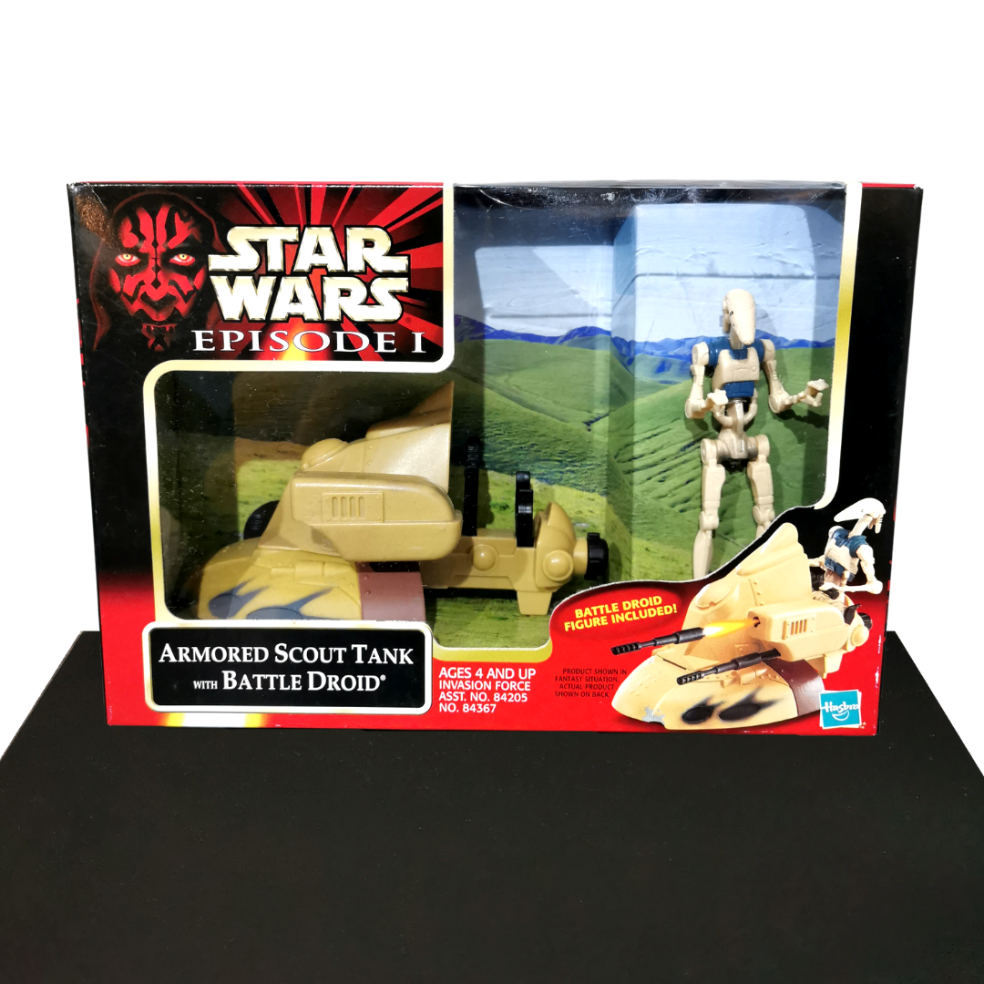 Armored Scout Tank & Battle Droid Episodio 1 1999