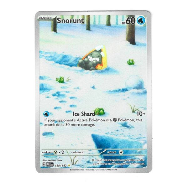 Snorunt 188/182 - Pokémon TCG Paradox Rift - Imagen 2