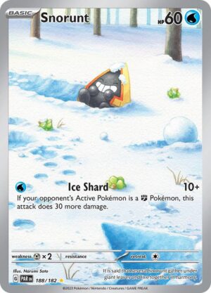 Snorunt 188/182 - Pokémon TCG Paradox Rift