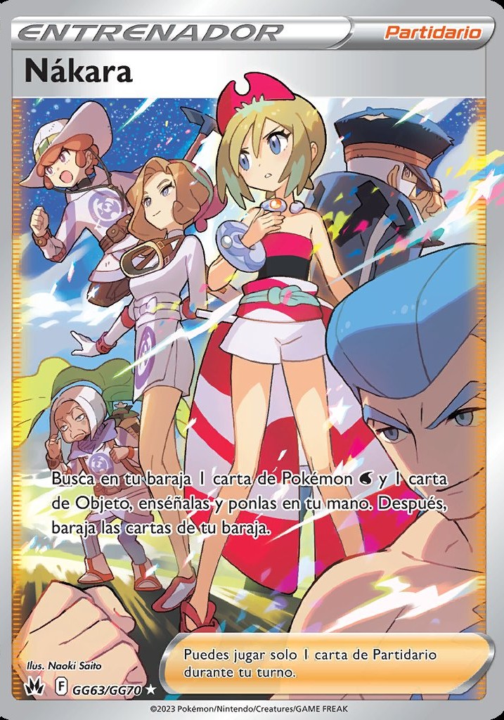 Nákara GG63/GG70 - Pokémon TCG Crown Zenith