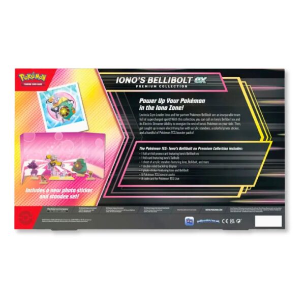 Pokémon TCG | Iono's Bellibolt ex Premium Collection - Imagen 3