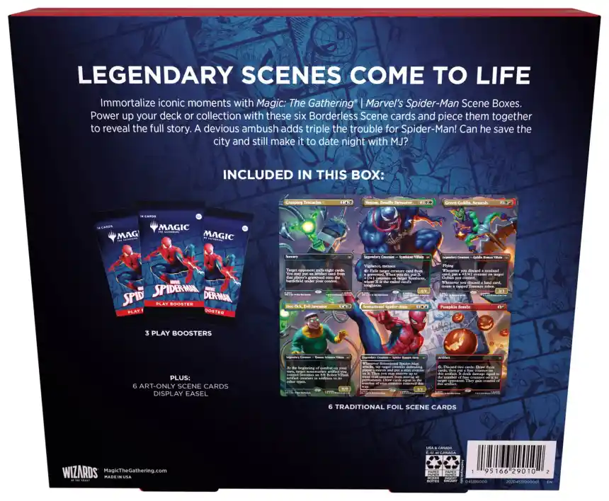 MTG | Marvels Spider-Man Scene Box - Inglés - Imagen 4