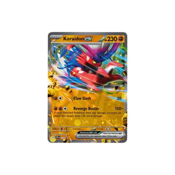 Pokémon TCG | Slashing Legends Tin - Koraidon - Imagen 2