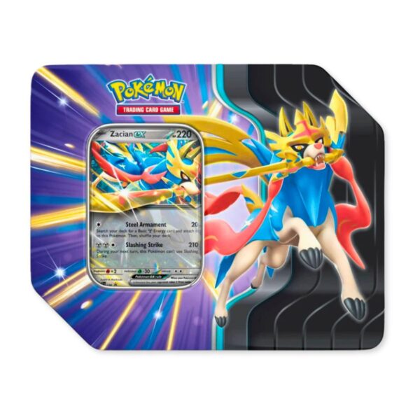 Pokémon TCG | Slashing Legends Tin - Zacian - Imagen 3