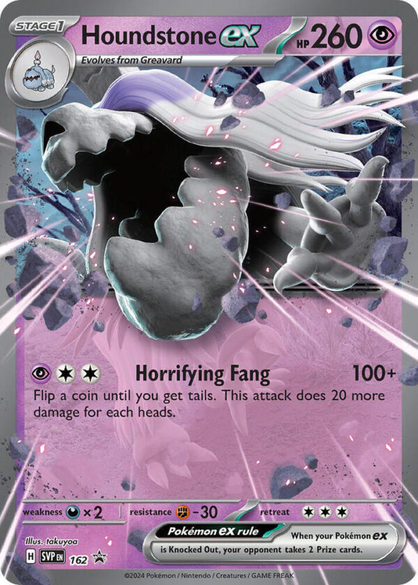 Houndstone EX SVP en 162 SV - Pokémon SVP - JUMBO