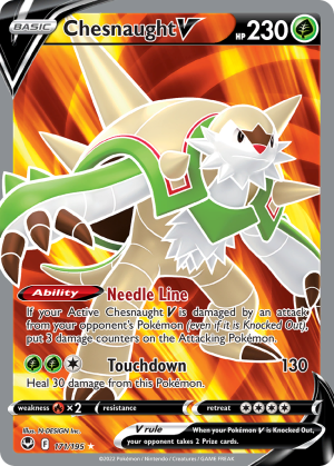 Chesnaught V - 171/195 - Silver Tempest - Inglés