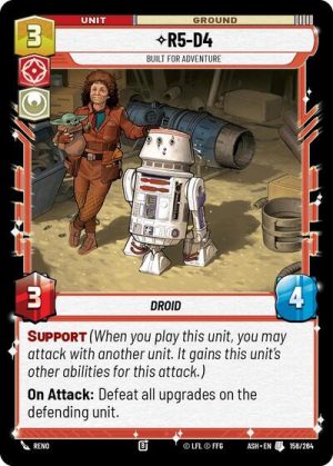 R5-D4 - Built for Adventure - 156/264 - Ashes of the Empire - Español