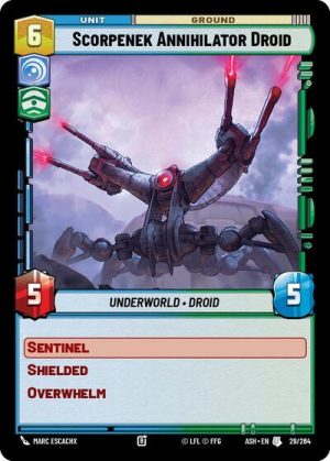 Scorpenek Annihilator Droid - 29/264 - Ashes of the Empire - Español