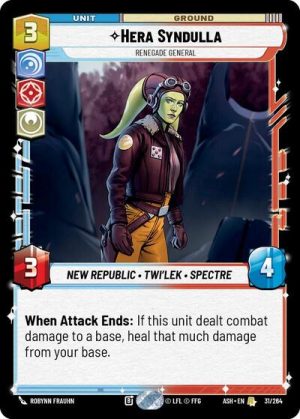 Hera Syndulla - Renegade General - 31/264 - Ashes of the Empire - Español