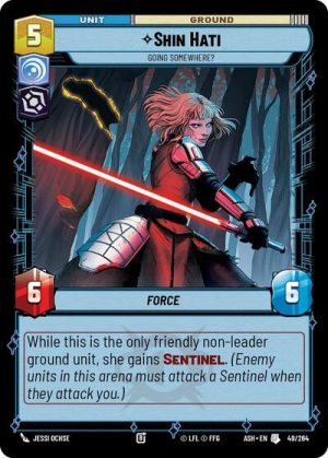 Shin Hati - Going Somewhere? - 49/264 - Ashes of the Empire - Español