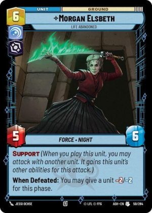 Morgan Elsbeth - Life Abandoned - 50/264 - Ashes of the Empire - Español
