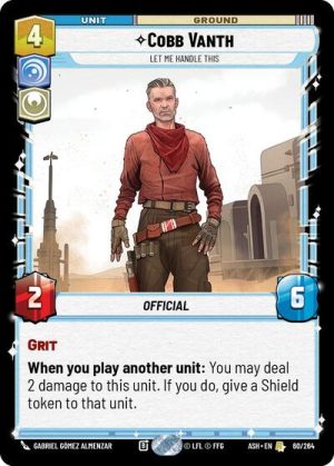 Cobb Vanth - Let Me Handle This - 60/264 - Ashes of the Empire - Español