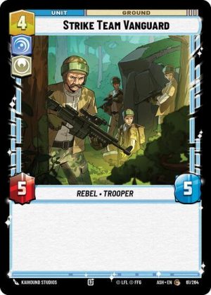 Strike Team Vanguard - 61/264 - Ashes of the Empire - Español