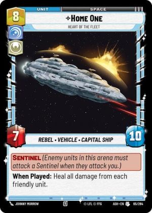 Home One - Heart of the Fleet - 65/264 - Ashes of the Empire - Español