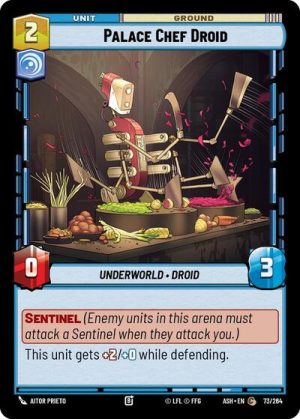 Palace Chef Droid - 73/264 - Ashes of the Empire - Español