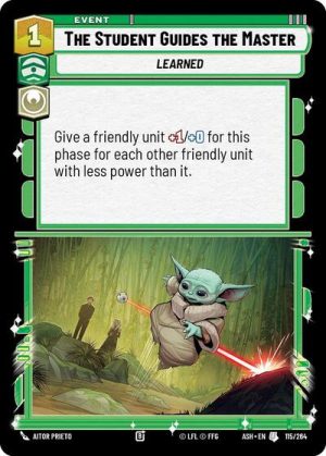 The Student Guides the Master - 115/264 - Ashes of the Empire - Español