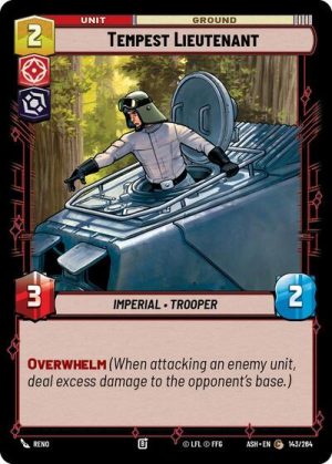 Tempest Lieutenant - 143/264 - Ashes of the Empire - Español