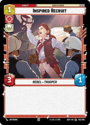 Inspired Recruit - 152/264 - Ashes of the Empire - Español