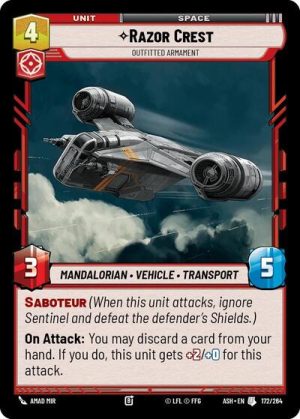 Razor Crest - Outfitted Armament - 172/264 - Ashes of the Empire - Español