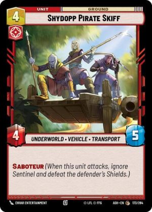 Shydopp Pirate Skiff - 173/264 - Ashes of the Empire - Español