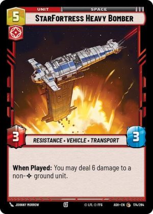 StarFortress Heavy Bomber - 174/264 - Ashes of the Empire - Español