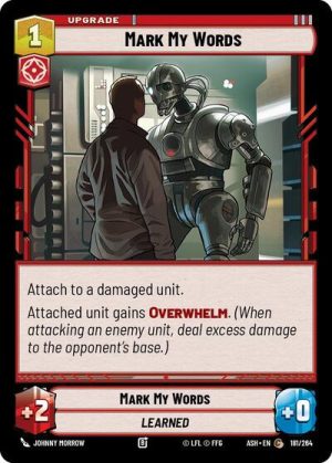 Mark My Words - 181/264 - Ashes of the Empire - Español
