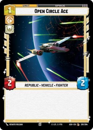 Open Circle Ace - 201/264 - Ashes of the Empire - Español