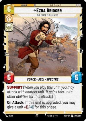 Ezra Bridger - The Force is All I Need - 209/264 - Ashes of the Empire - Español