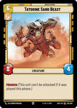 Tatooine Sand Beast - 225/264 - Ashes of the Empire - Español