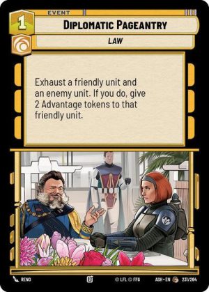 Diplomatic Pageantry - 231/264 - Ashes of the Empire - Español