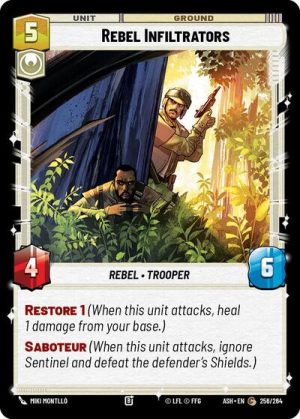 Rebel Infiltrators - 256/264 - Ashes of the Empire - Español