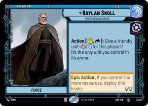 Baylan Skoll - Power Beyond Dream - 4/264 - Ashes of the Empire - Español
