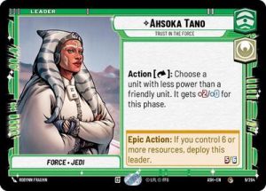 Ahsoka Tano - Trust in the Force - 9/264 - Ashes of the Empire - Español