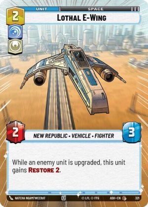 Lothal E-Wing (Hyperspace) - 321 - Ashes of the Empire - Español