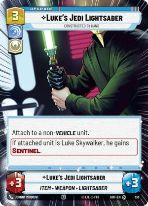 Luke's Jedi Lightsaber - Constructed by Hand (Hyperspace) - 330 - Ashes of the Empire - Español