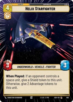 Helix Starfighter (Hyperspace) - 485 - Ashes of the Empire - Español