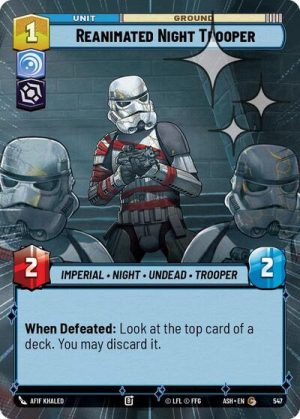 Reanimated Night Trooper (Hyperspace Foil) - 547 - Ashes of the Empire - Español