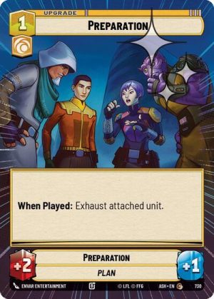 Preparation (Hyperspace Foil) - 730 - Ashes of the Empire - Español