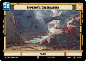 Emperor's Observatory // Advantage - 25/264 // T02 - Ashes of the Empire - Español