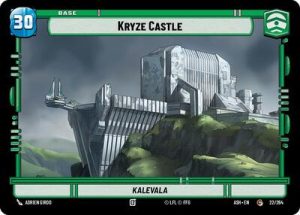 Kryze Castle // Advantage - 22/264 // T02 - Ashes of the Empire - Español