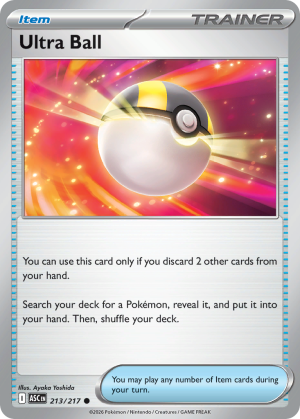 Ultra Ball - 213/217 - Ascended Heroes - Inglés