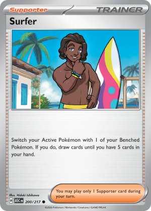 Surfer - 200/217 - Ascended Heroes - Inglés