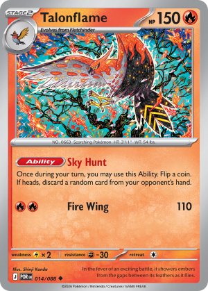 Talonflame - 14/88 - Perfect Order - Español