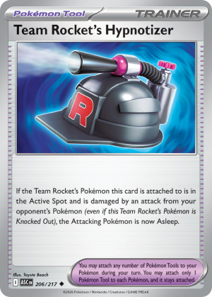 Team Rocket's Hypnotizer - 206/217 - Ascended Heroes - Inglés