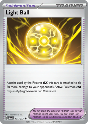 Light Ball - 191/217 - Ascended Heroes - Inglés