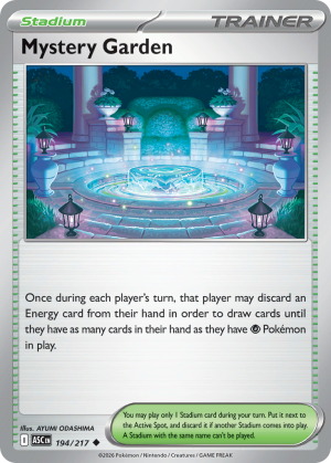 Mystery Garden - 194/217 - Ascended Heroes - Inglés