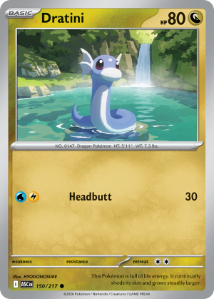 Dratini - 150/217 - Ascended Heroes - Inglés