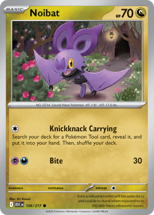 Noibat - 156/217 - Ascended Heroes - Inglés