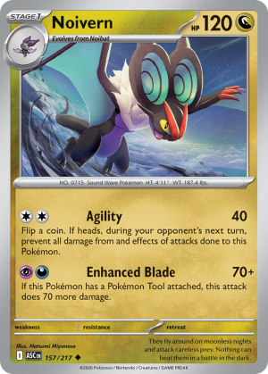 Noivern - 157/217 - Ascended Heroes - Inglés