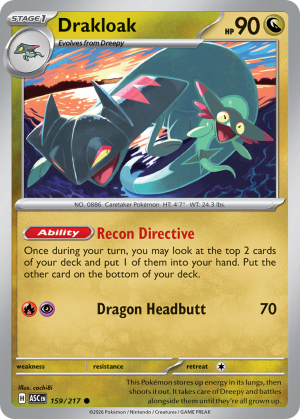 Drakloak - 159/217 - Ascended Heroes - Inglés